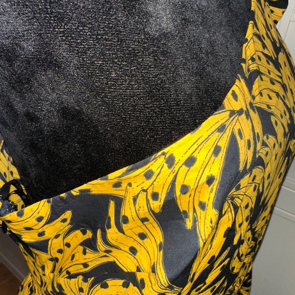 Farm Rio Banana One-Shoulder Midi Dress - Picture 12 of 16